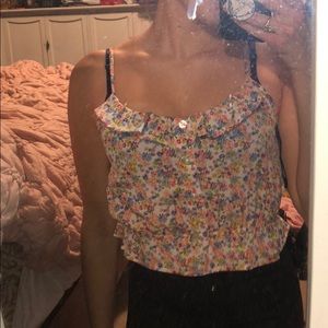 Floral tank top